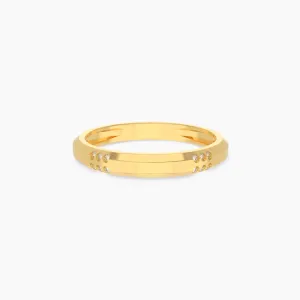 12 Stone Gold Diamond Ring for Him