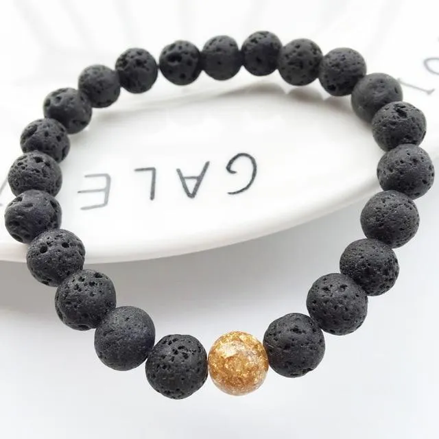 7 Chakra Crystals Stones Bracelet Spiritual Energy Gemstones Bead Bracelet