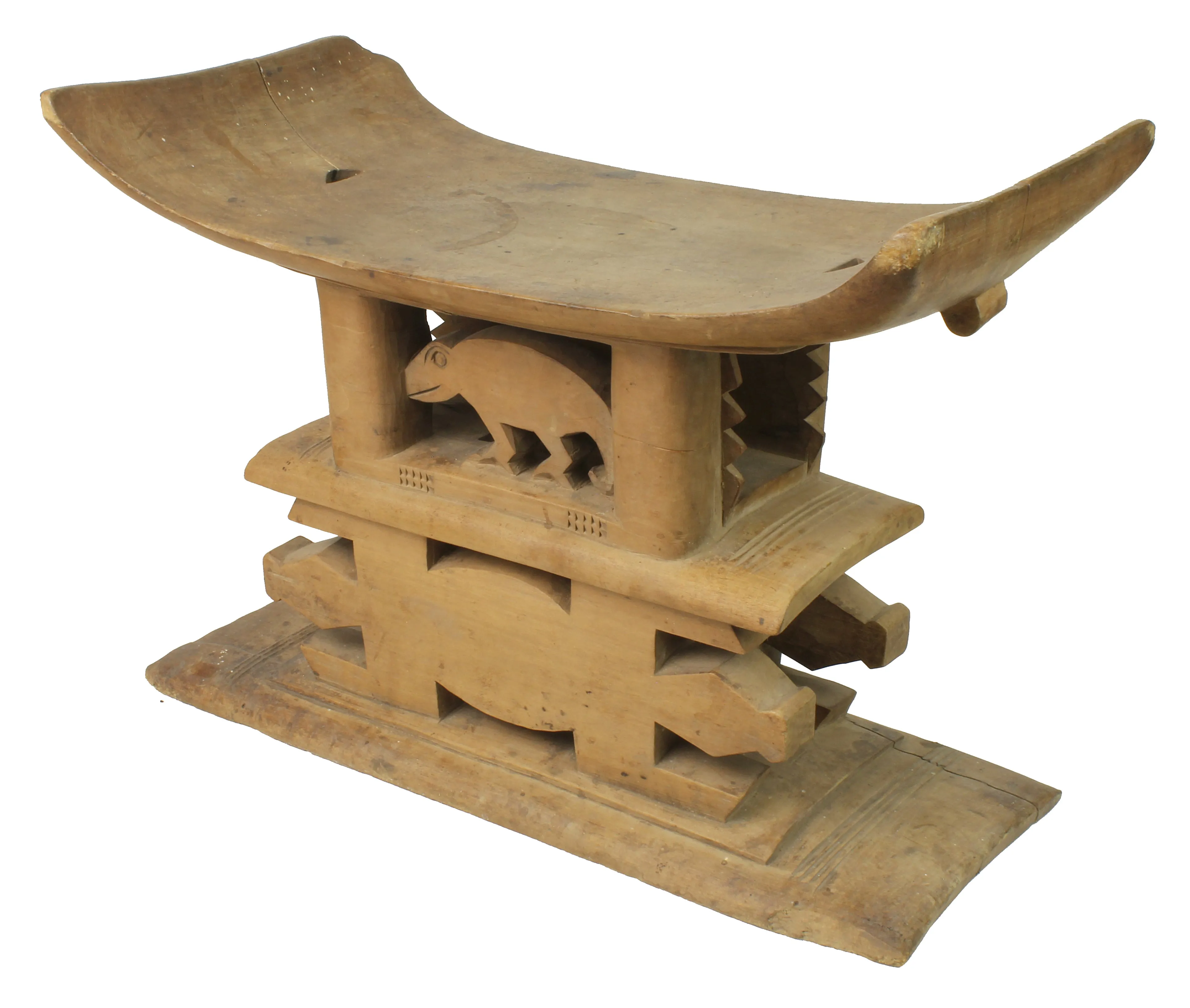 Asante Stool - Rare Design and Detail