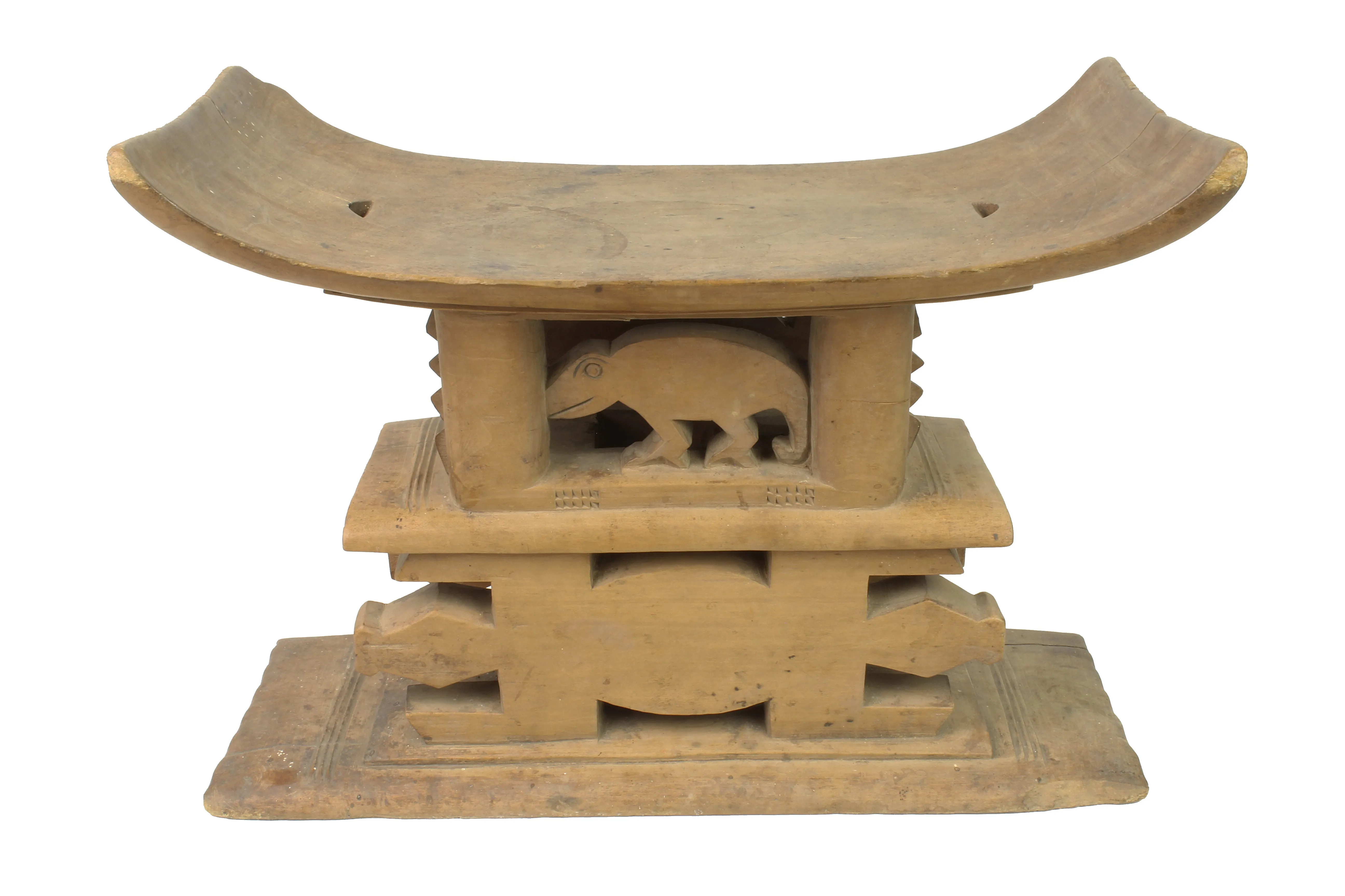 Asante Stool - Rare Design and Detail