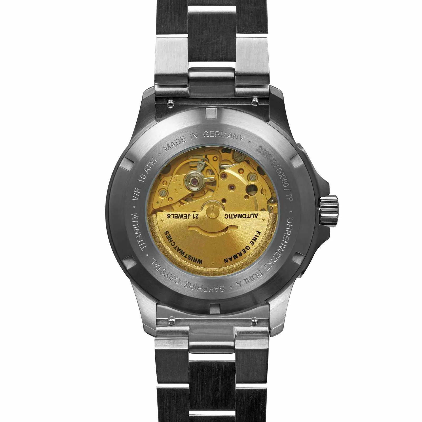 Bauhaus Aviation 2866M5 Men's Day Date Automatic Wristwatch