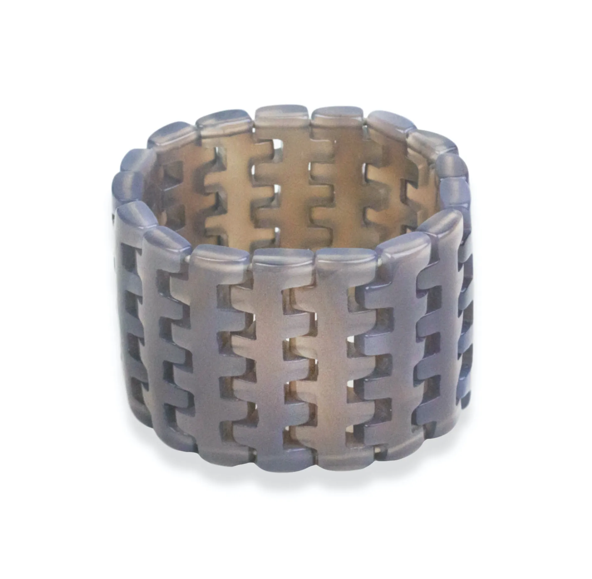 Chalcedony Puzzle Bracelet