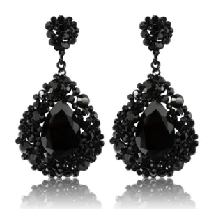 Charlotte Earrings - Black