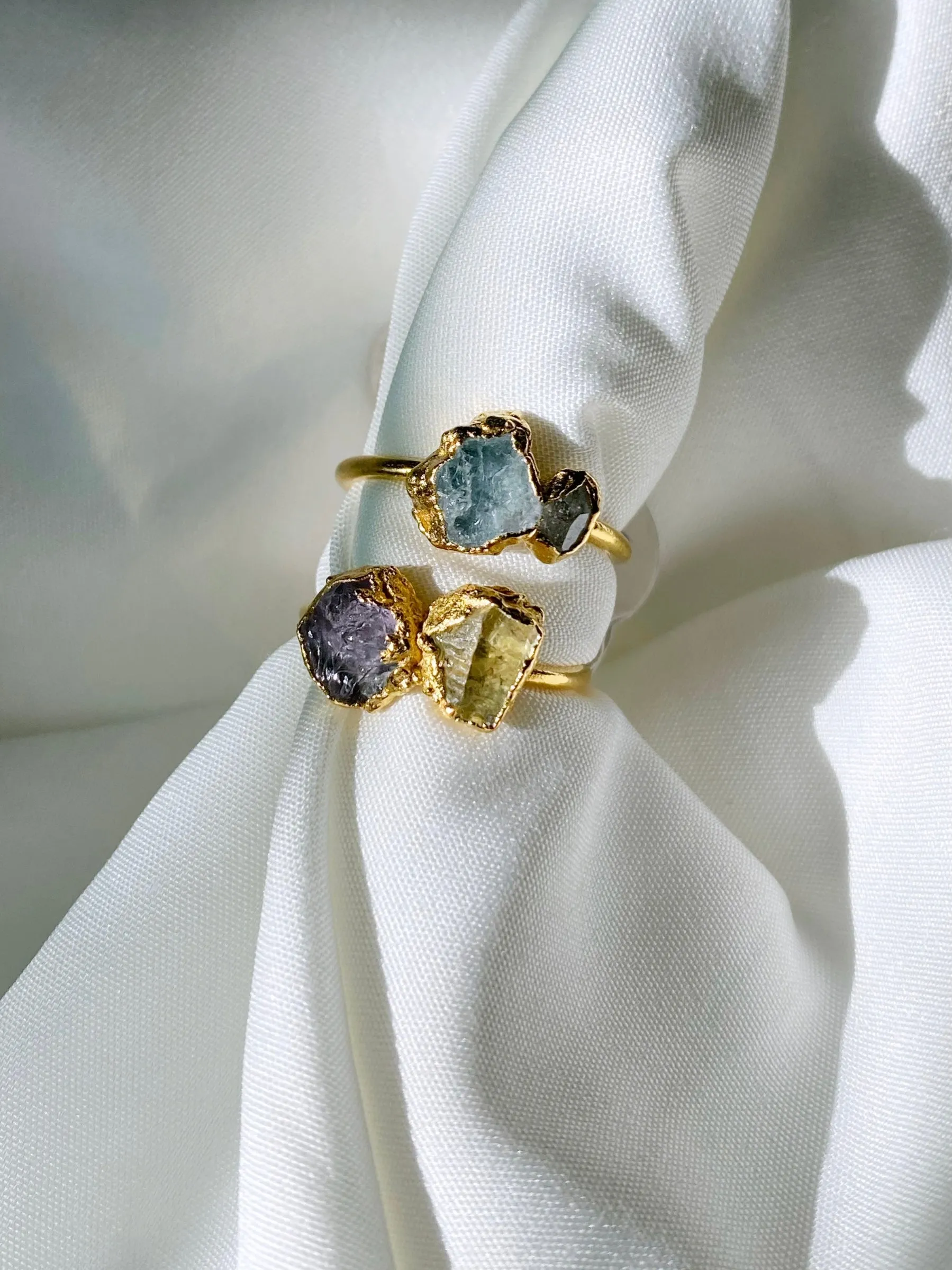 Create Your Own Double Stone Ring