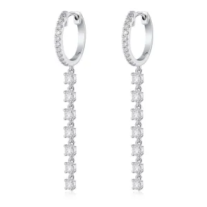 Dazzling Diamond Drop Earrings