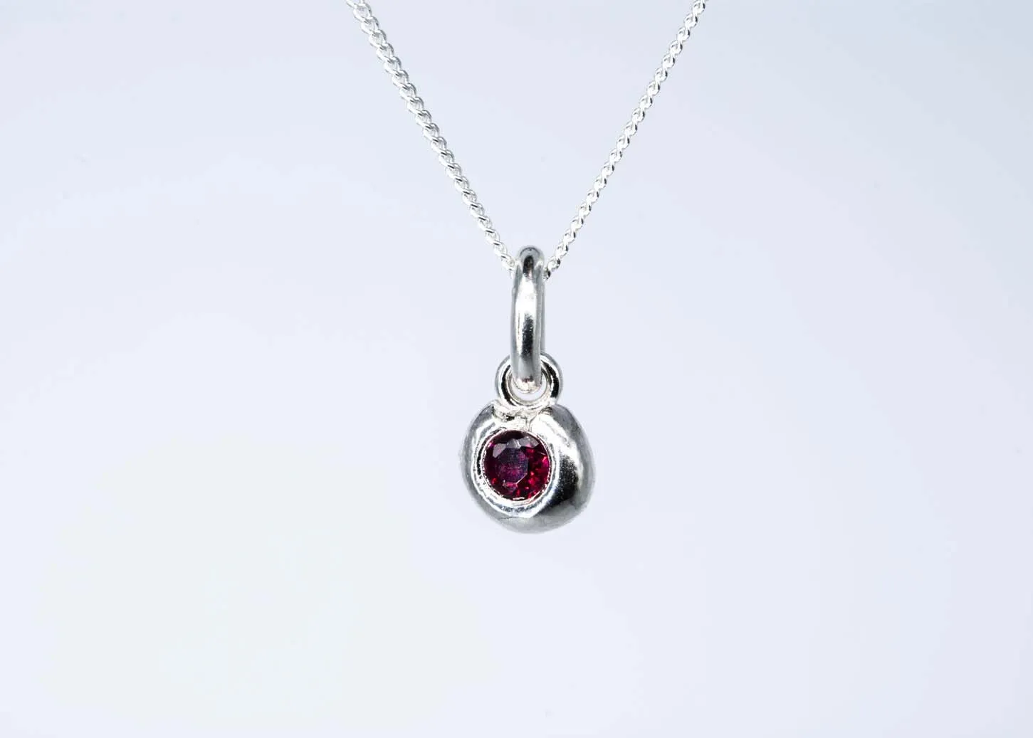 Garnet River Gem Necklace - January