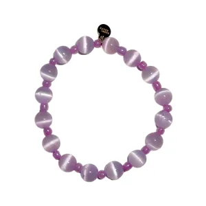 Grape Selenite Bracelet