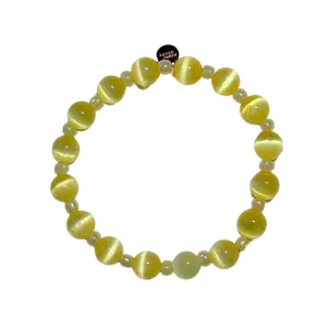 Lemon Selenite Bracelet