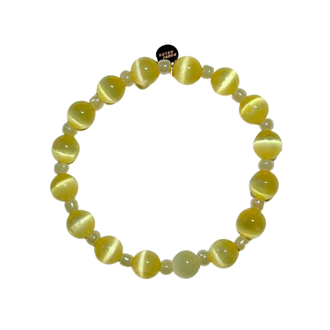Lemon Selenite Bracelet