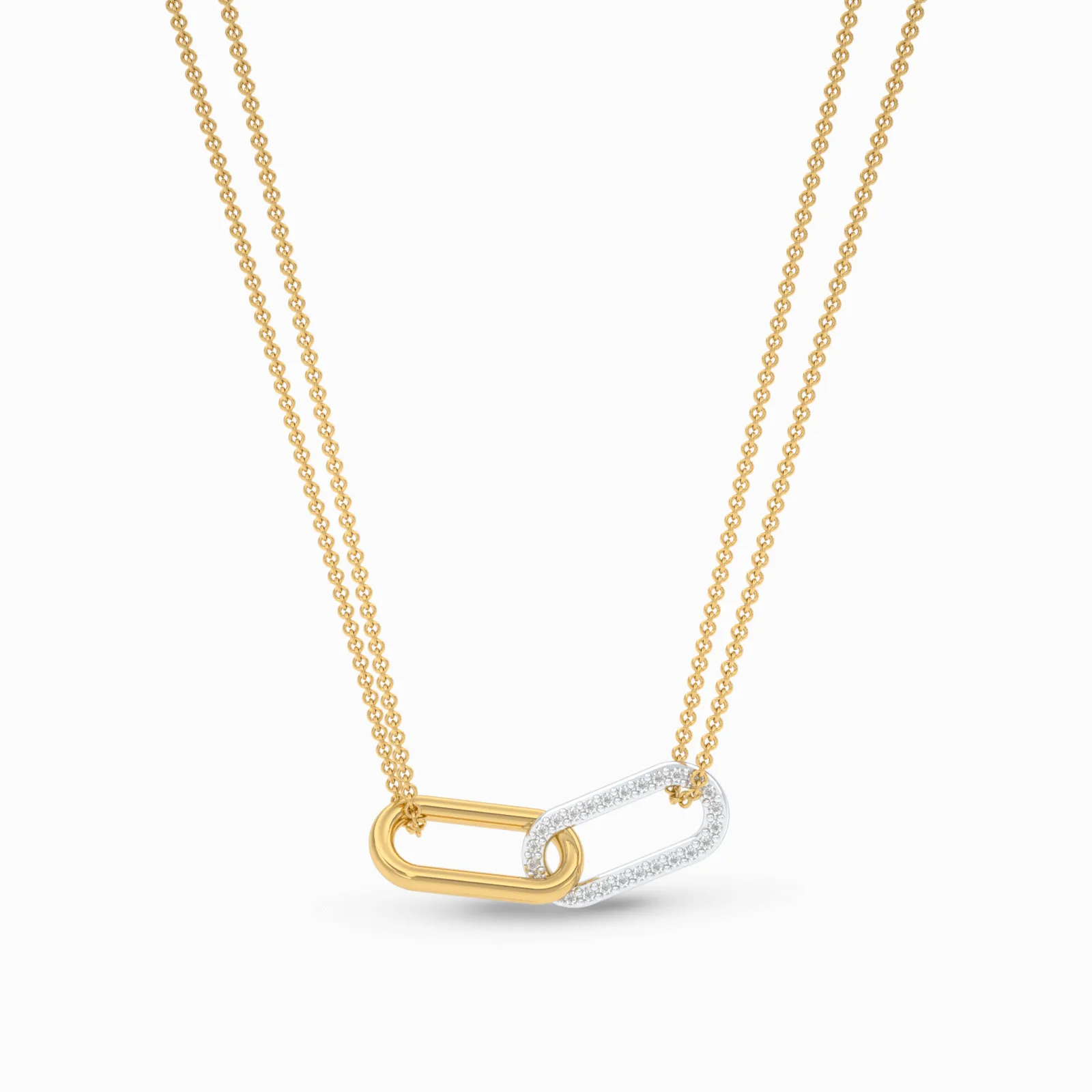 Level Up Diamond Necklace