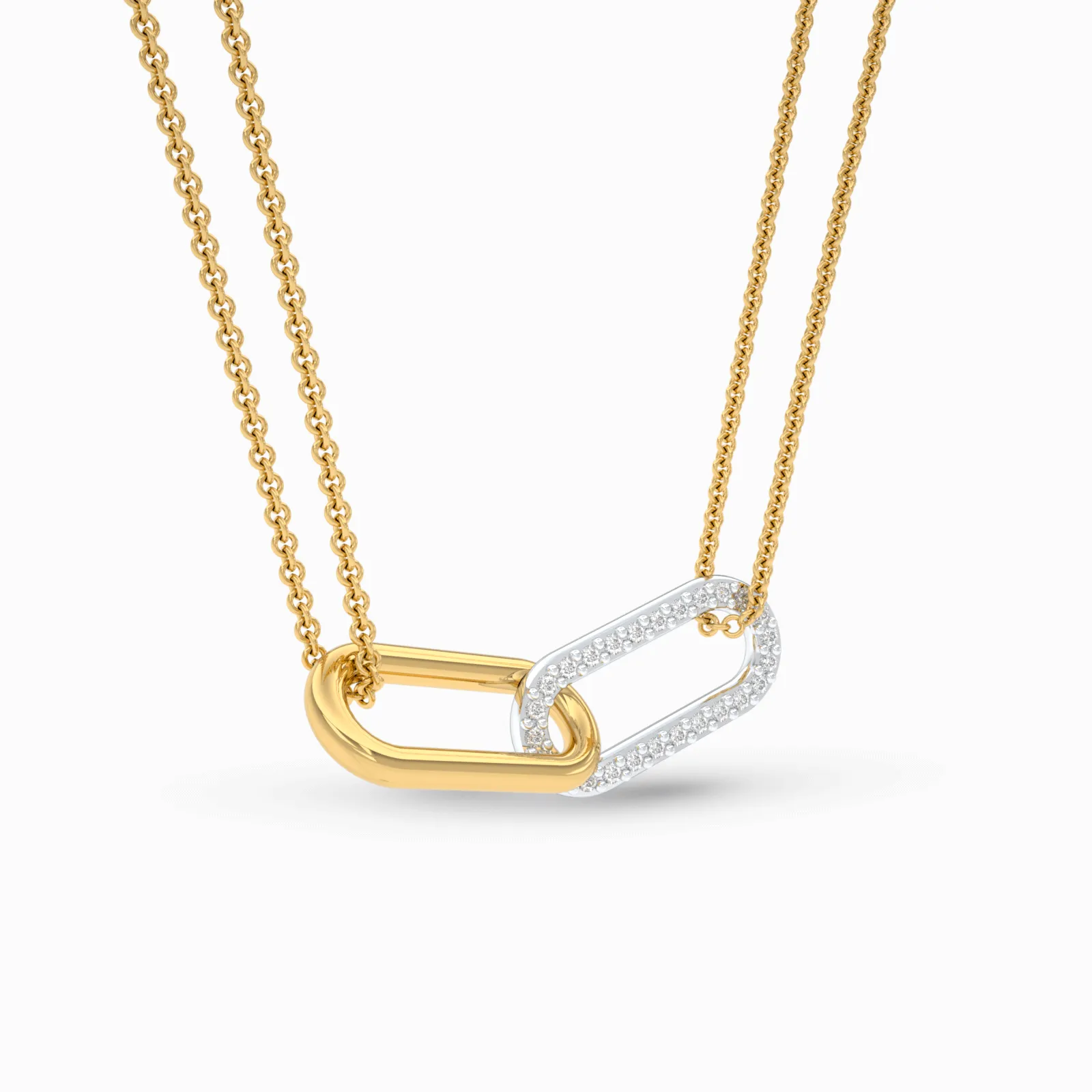 Level Up Diamond Necklace