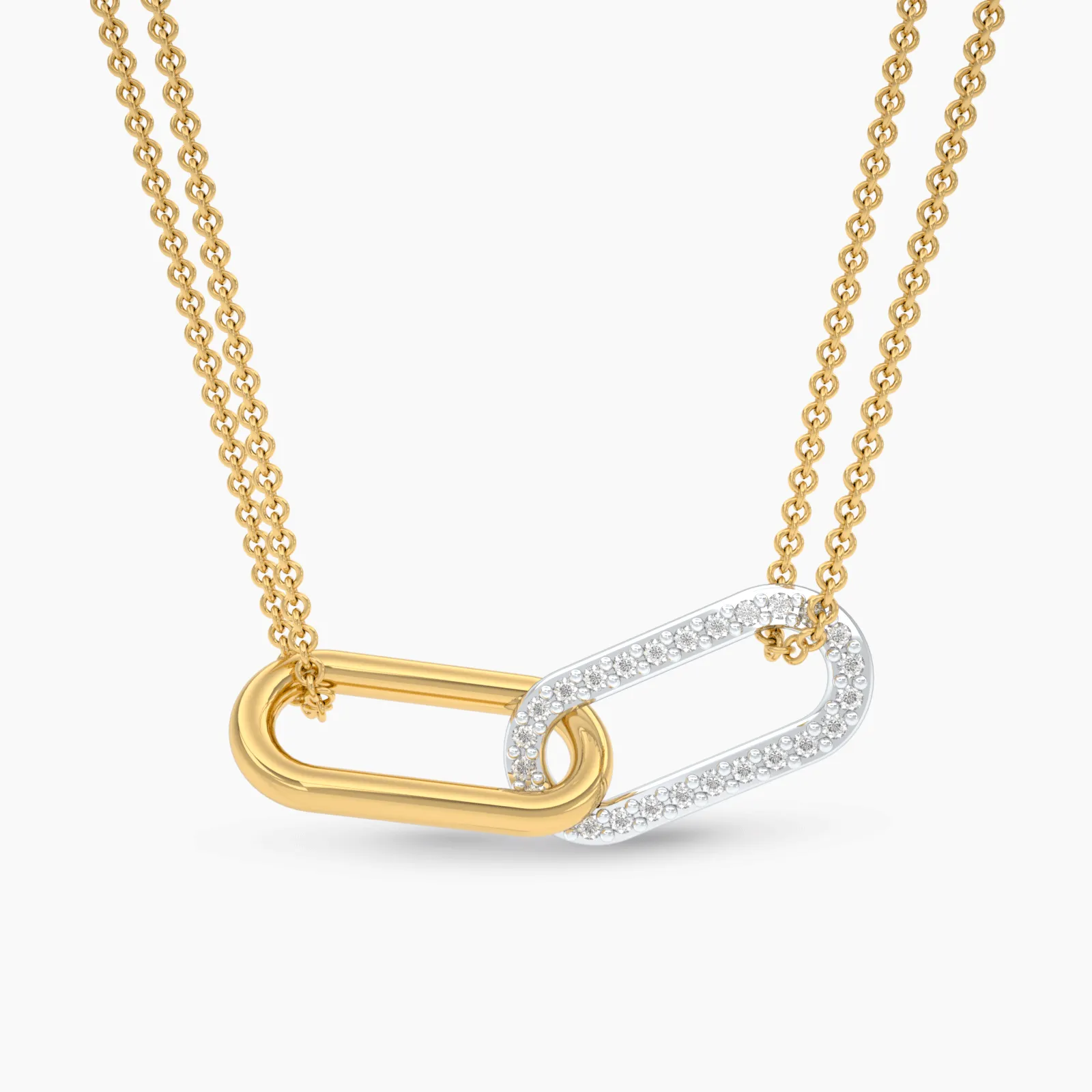 Level Up Diamond Necklace