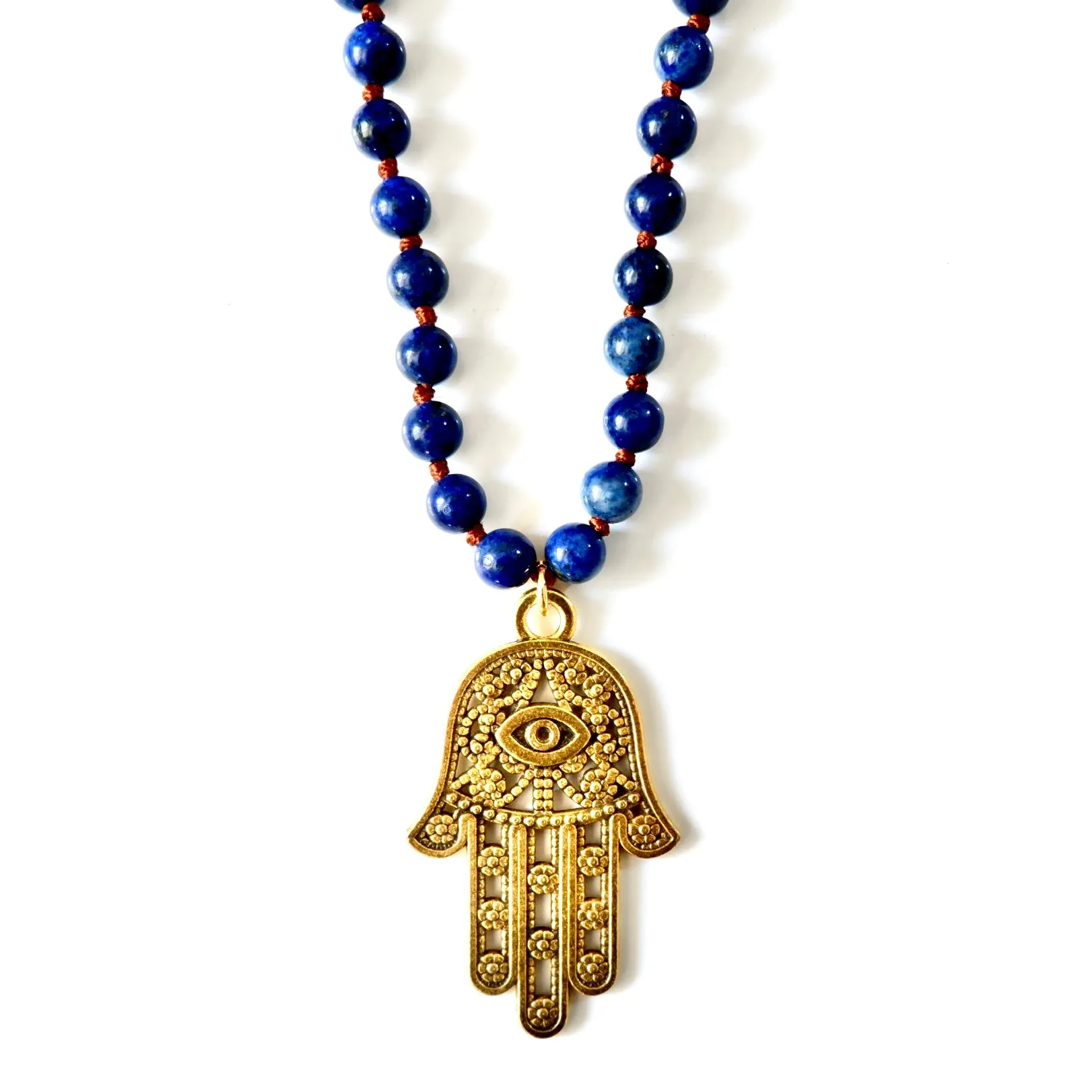magical hand of hamsa necklace