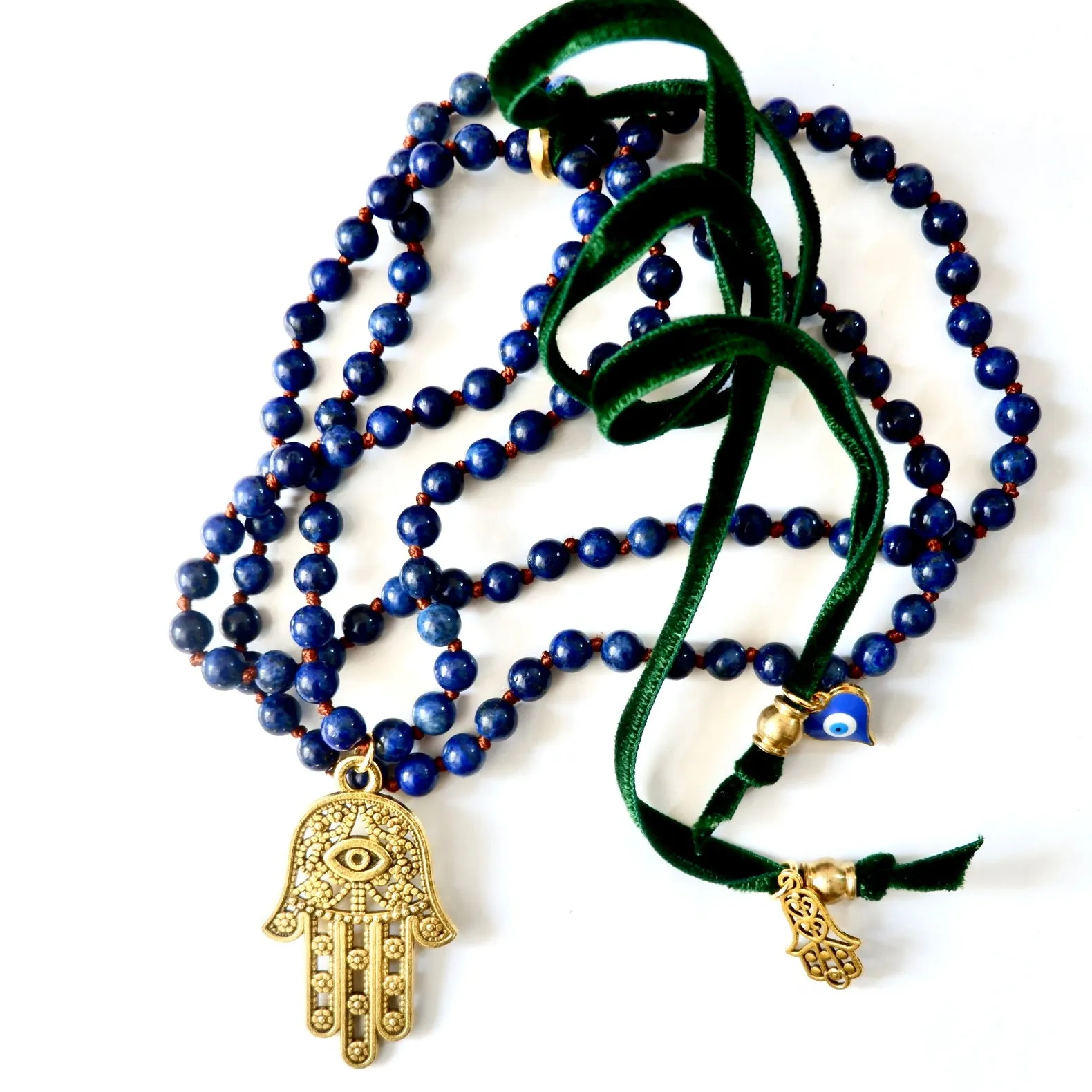 magical hand of hamsa necklace
