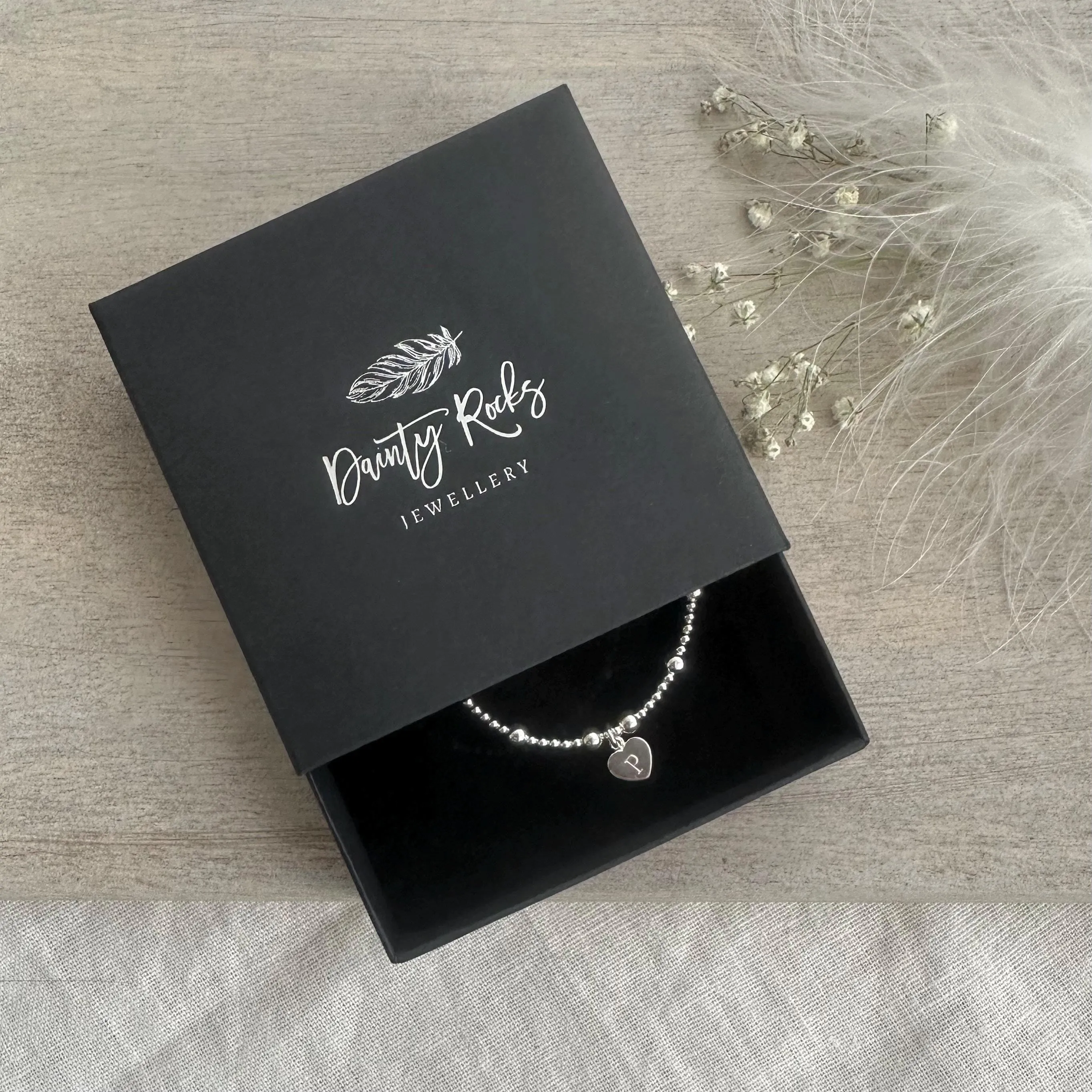 Memorial Birthstone Jewellery, Personalised Family Bracelet Sterling Silver Bracelet with Family Birthstones
