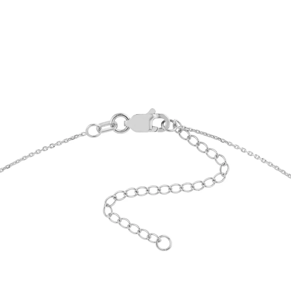 Plated Sterling Silver Mini Butterfly Necklace