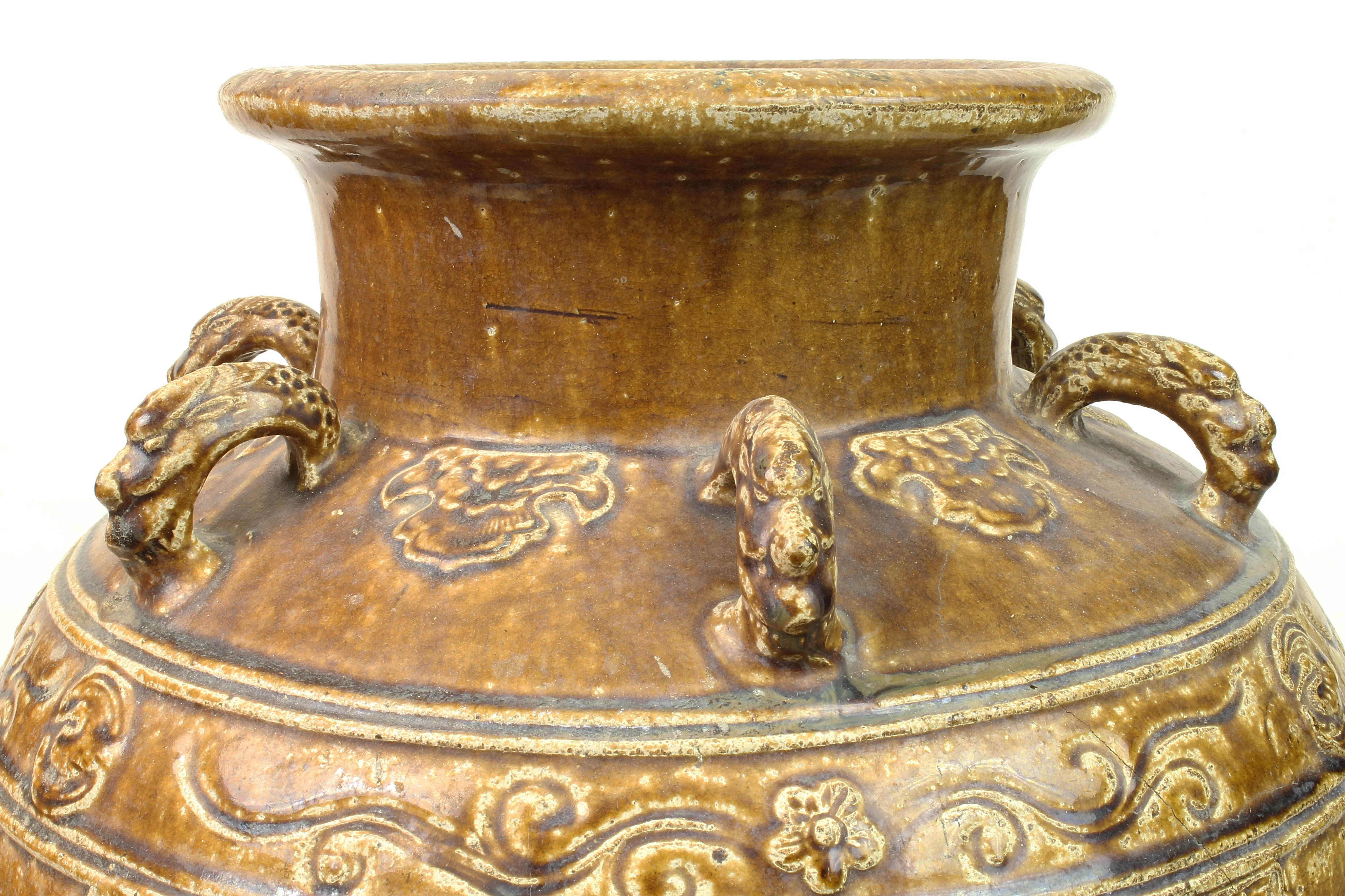 Rare Beautiful Antique Vietnamese Palm Wine Pot