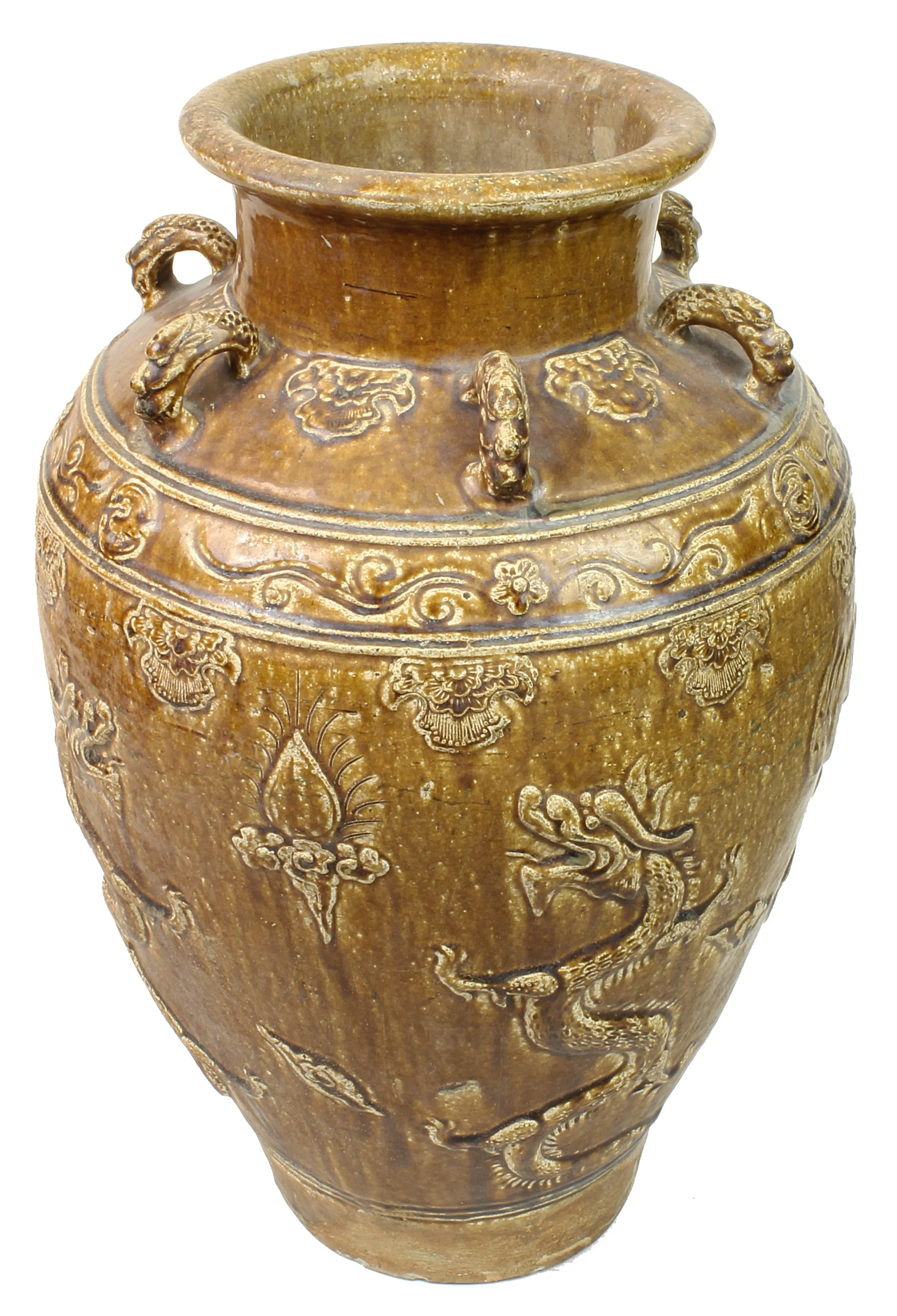 Rare Beautiful Antique Vietnamese Palm Wine Pot