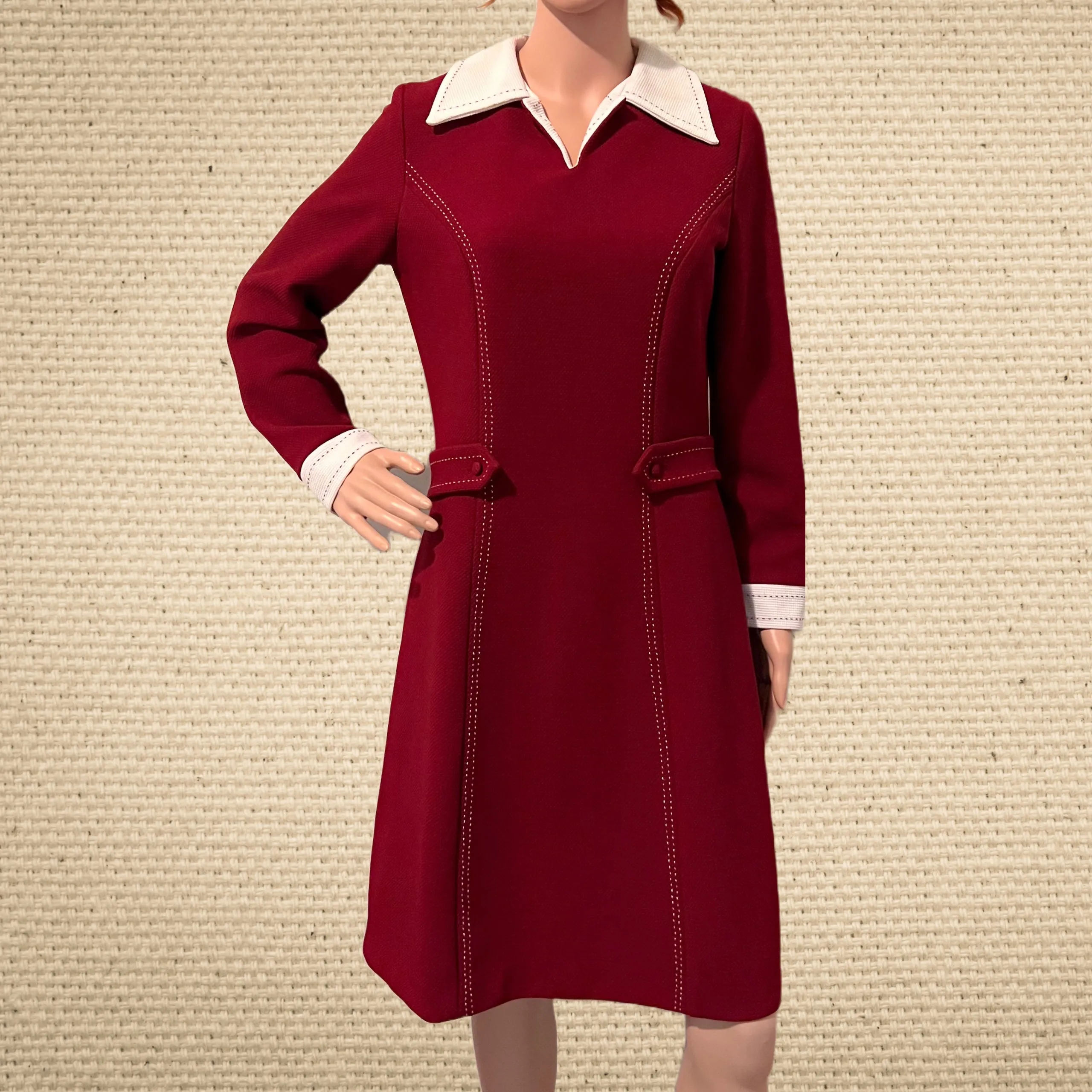 Rare Vintage Red Coventry Dress