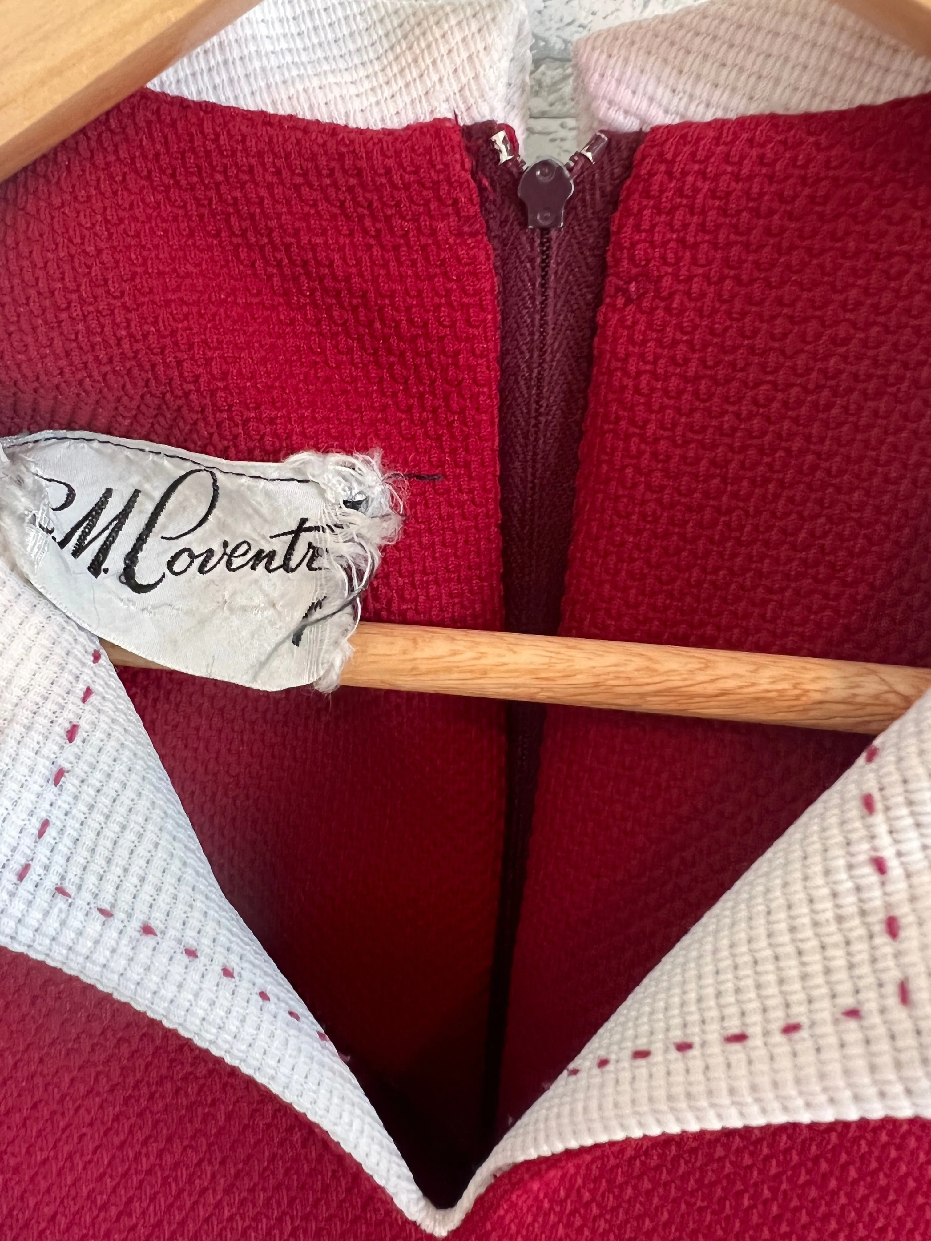 Rare Vintage Red Coventry Dress