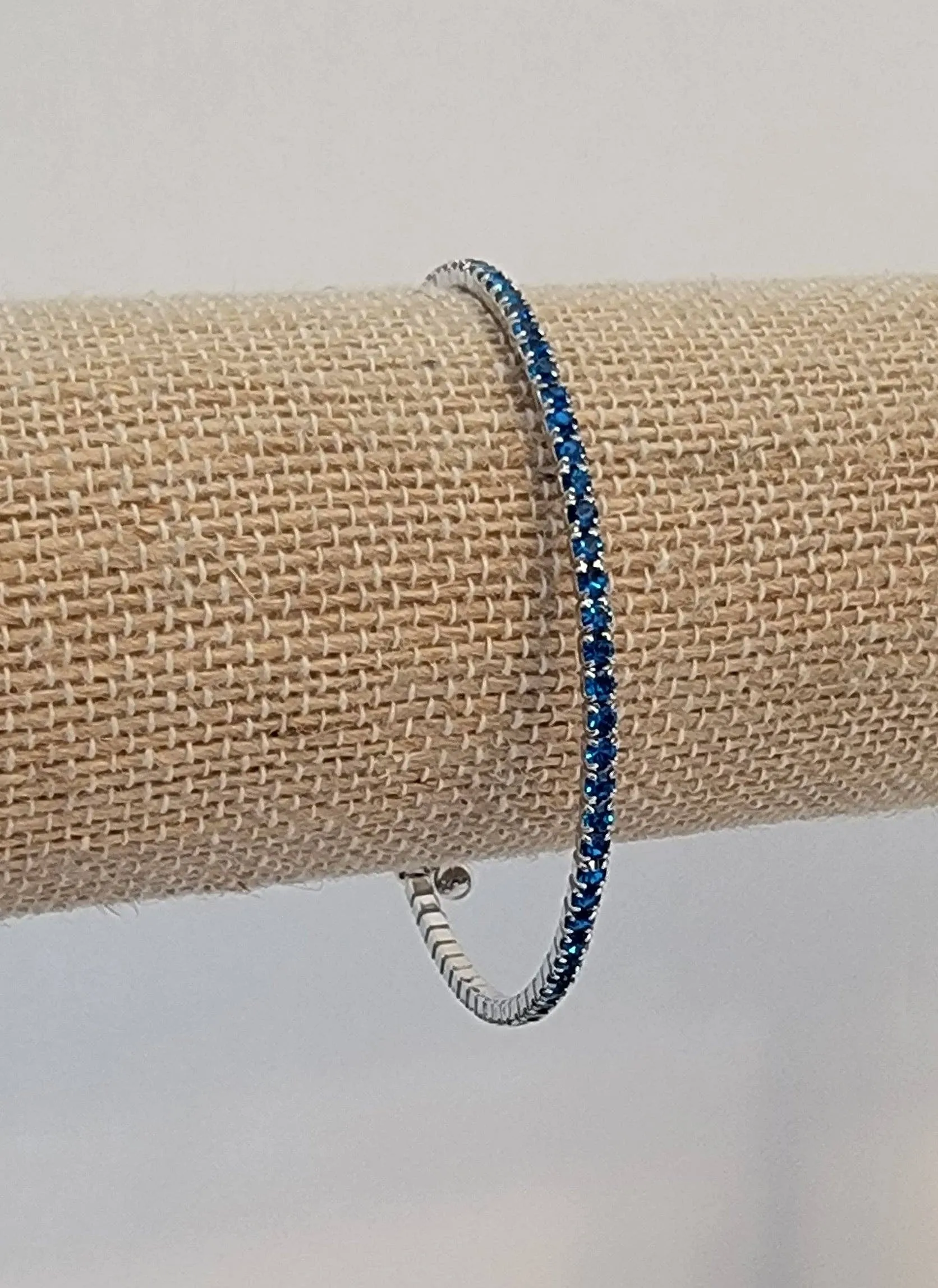 Silver Gem Bracelets