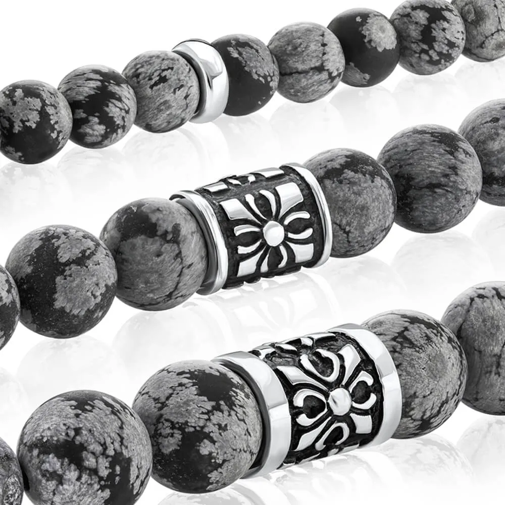 Snowflake Obsidian