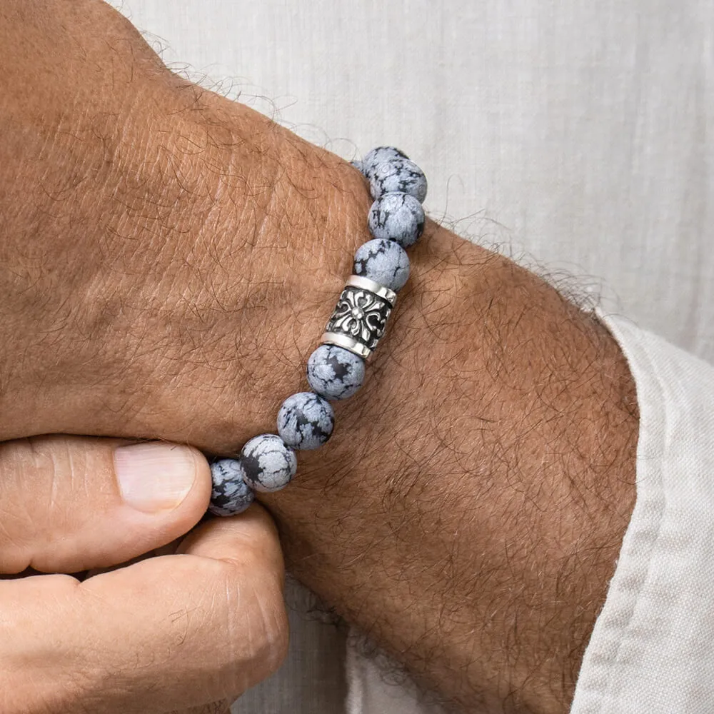 Snowflake Obsidian