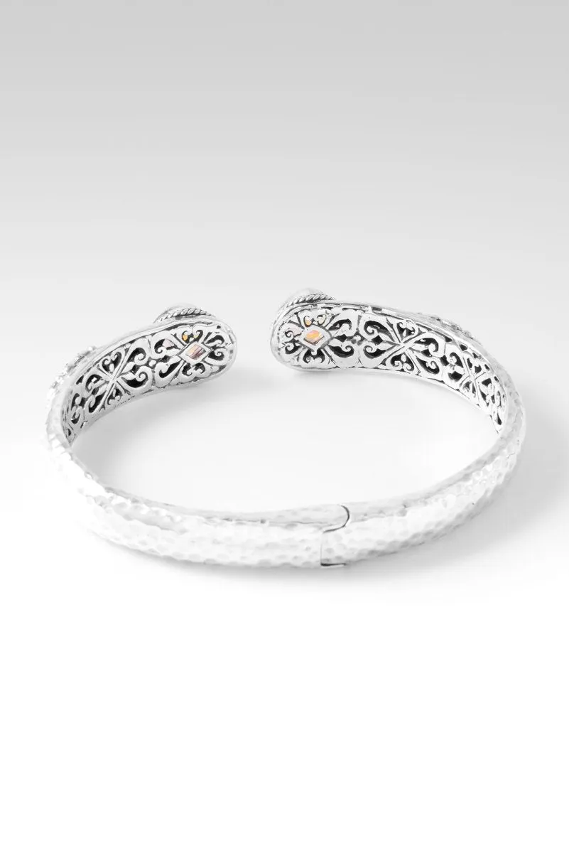 Splendid Grace Tip-to-Tip Bracelet™ in Summer Peach™ Mystic Quartz