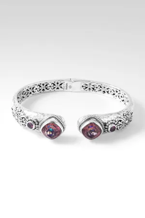 Splendid Grace Tip-to-Tip Bracelet™ in Summer Peach™ Mystic Quartz