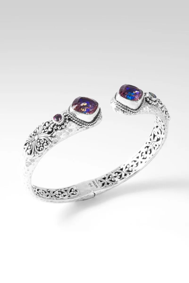 Splendid Grace Tip-to-Tip Bracelet™ in Summer Peach™ Mystic Quartz