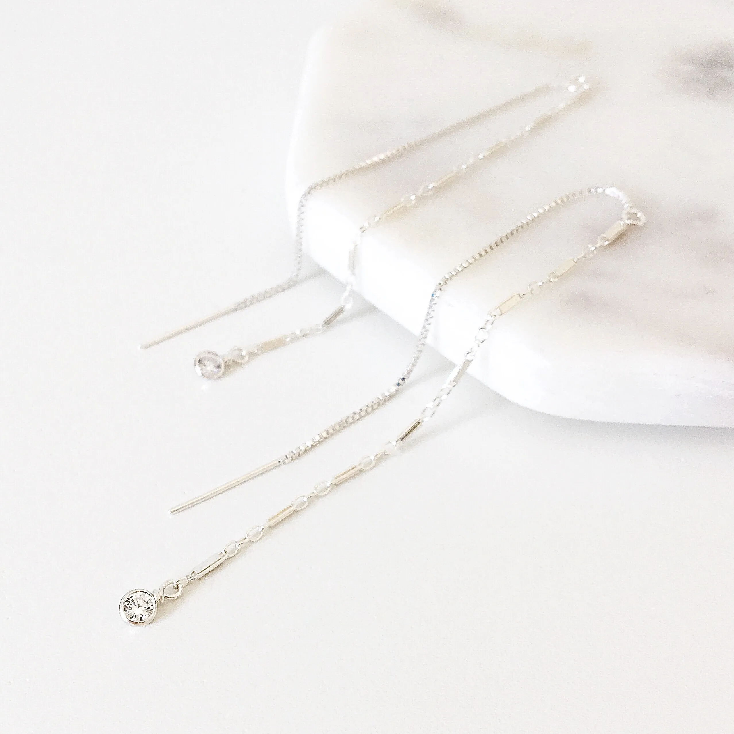Star Threader Earrings