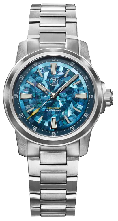 Zelos Aurora Field 38mm Ti Mosaic MOP